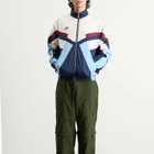 Umbro Men's Relaxed Track Jacket in Dark Navy/White Sand/Vista Blue