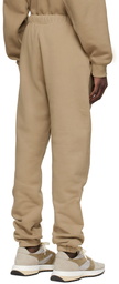 Essentials Tan Cotton Lounge Pants