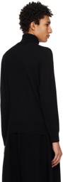 Vivienne Westwood Black Embroidered Turtleneck