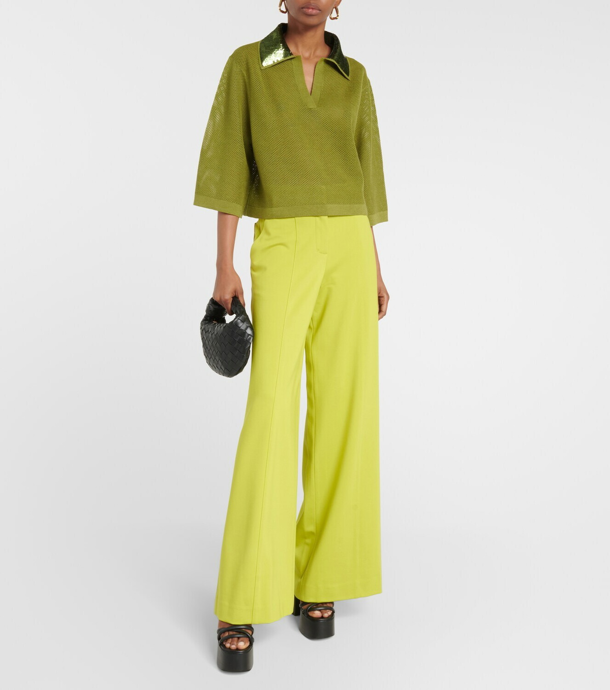 Dorothee Schumacher Essential Ease wool-blend crop top