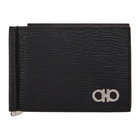 Salvatore Ferragamo Black and Red Bicolor Revival Wallet