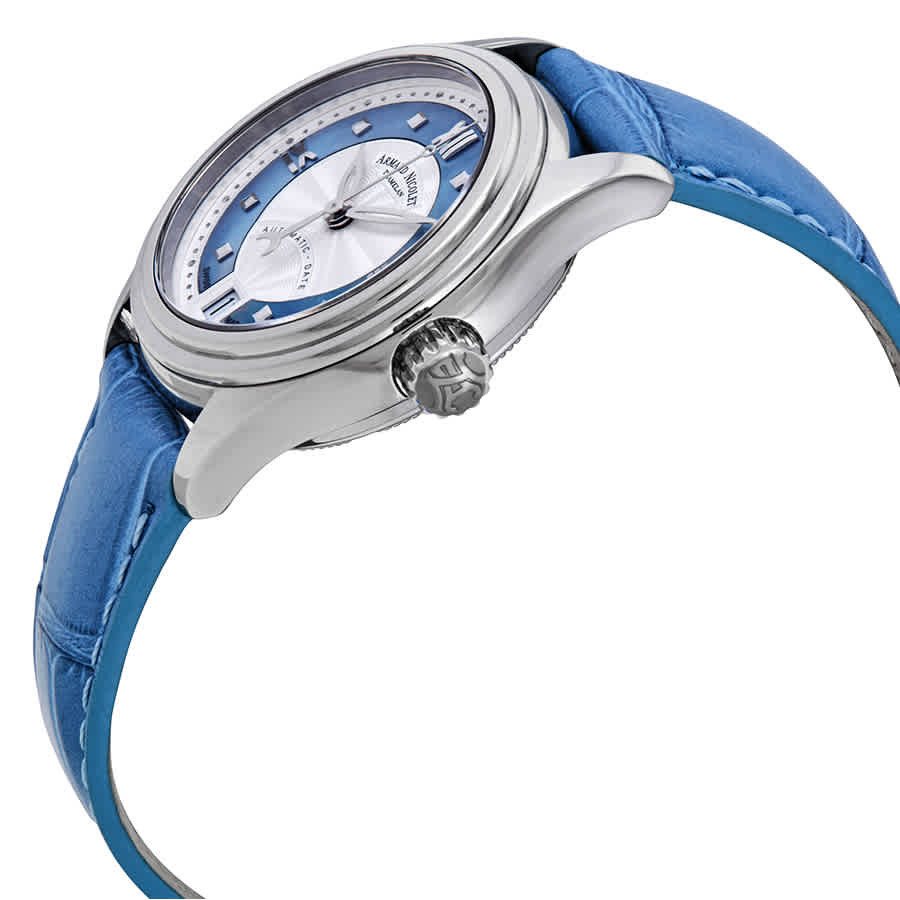 Armand Nicolet M03-2 Automatic Violet Mother of Pearl Ladies Watch A151AAA-AK-P882LV8