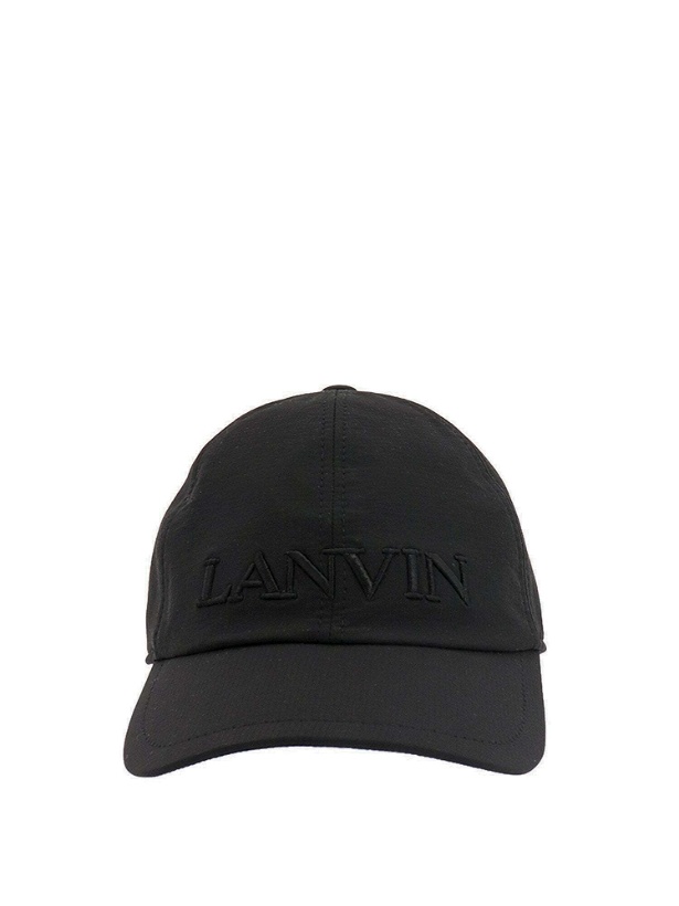 Photo: Lanvin Paris   Hat Black   Mens