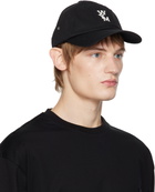 WOOYOUNGMI Black Logo Ball Cap