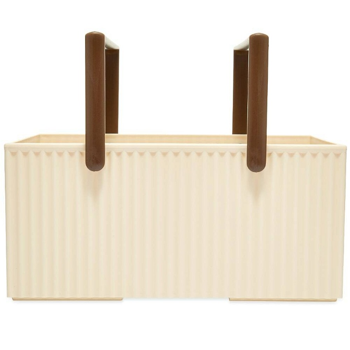 Photo: Hachiman Omnioffre Stacking Storage Box - Large in Beige/Brown