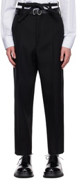 Jil Sander Black Belted Trousers