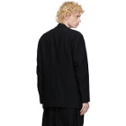 Issey Miyake Men Reversible Black Wool Jacket