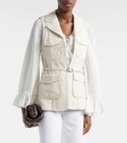 Dorothee Schumacher Summer Of Love belted denim vest