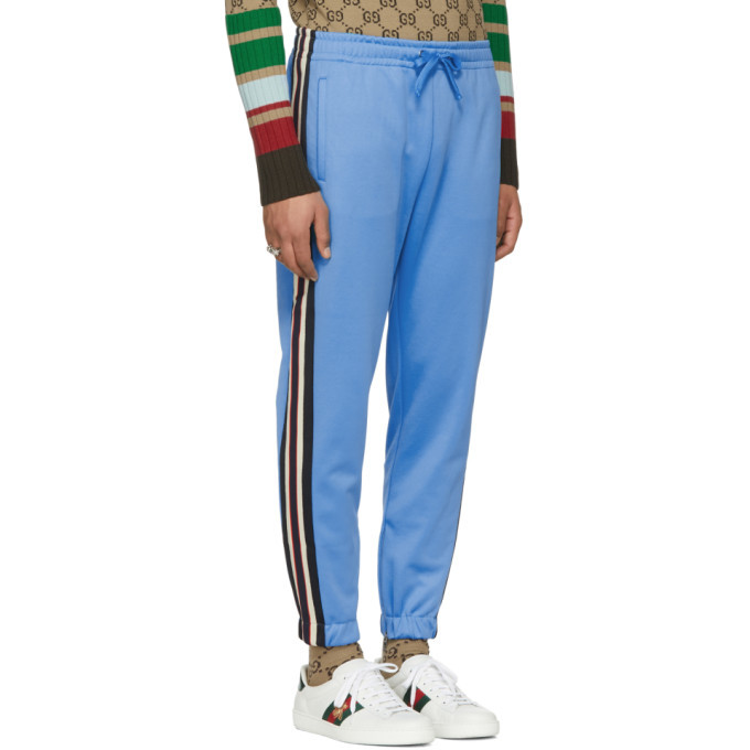 Gucci store blue sweatpants