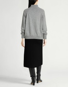 Peserico Womens Turtleneck in Grey