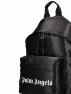 PALM ANGELS Logo Print Nylon Backpack