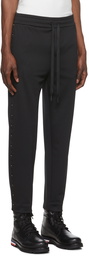 Moncler Black Polyester Lounge Pants