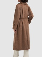 WEEKEND MAX MARA Garbo Prince Of Wales Belted Long Coat