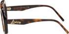 LOEWE Brown & Black Curvy Glasses