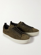 Officine Creative - Kilim Suede Sneakers - Green