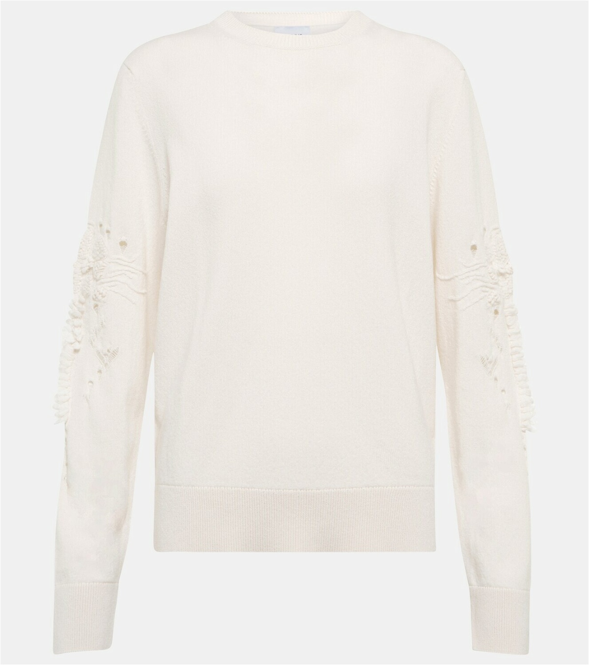 Barrie Embroidered cashmere sweater