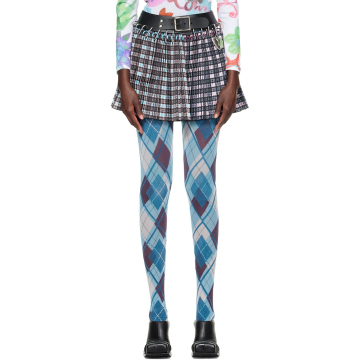 Photo: Chopova Lowena Multicolor Plugged Carabiner Miniskirt