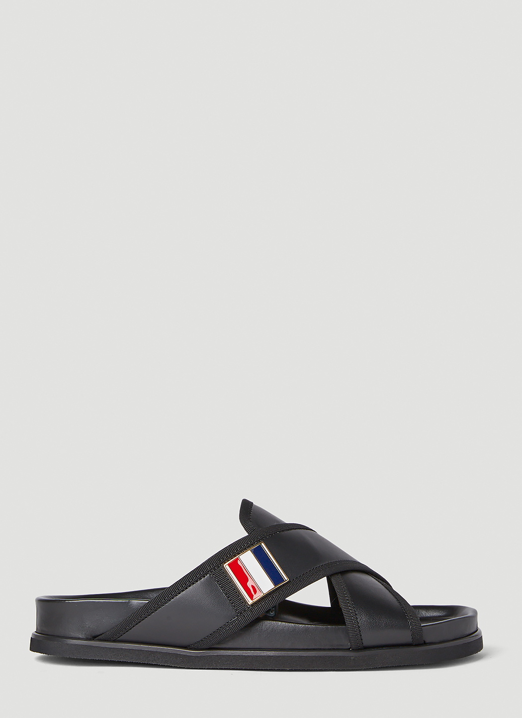 THOM BROWNE フラット　サンダル Thom Browne Criss Cross Sandals Thom Browne