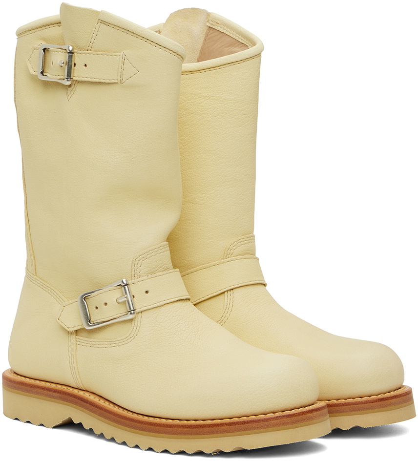 Our Legacy Off-White Corral Boots Our Legacy