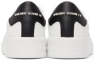 Golden Goose White & Black Purestar Sneakers