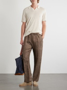 Onia - Johnny Linen Polo Shirt - Neutrals