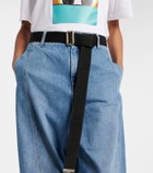 Plan C High-rise wide-leg pants
