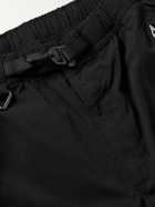 Nike - ACG Straight-Leg Belted Logo-Embroidered Shell Trousers - Black