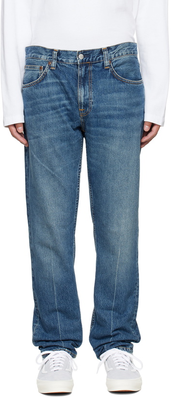 Photo: Nudie Jeans Blue Gritty Jackson Jeans