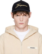 JACQUEMUS Navy 'The Lana baseball' Cap