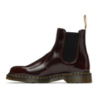 Dr. Martens Burgundy Vegan 2976 Chelsea Boots