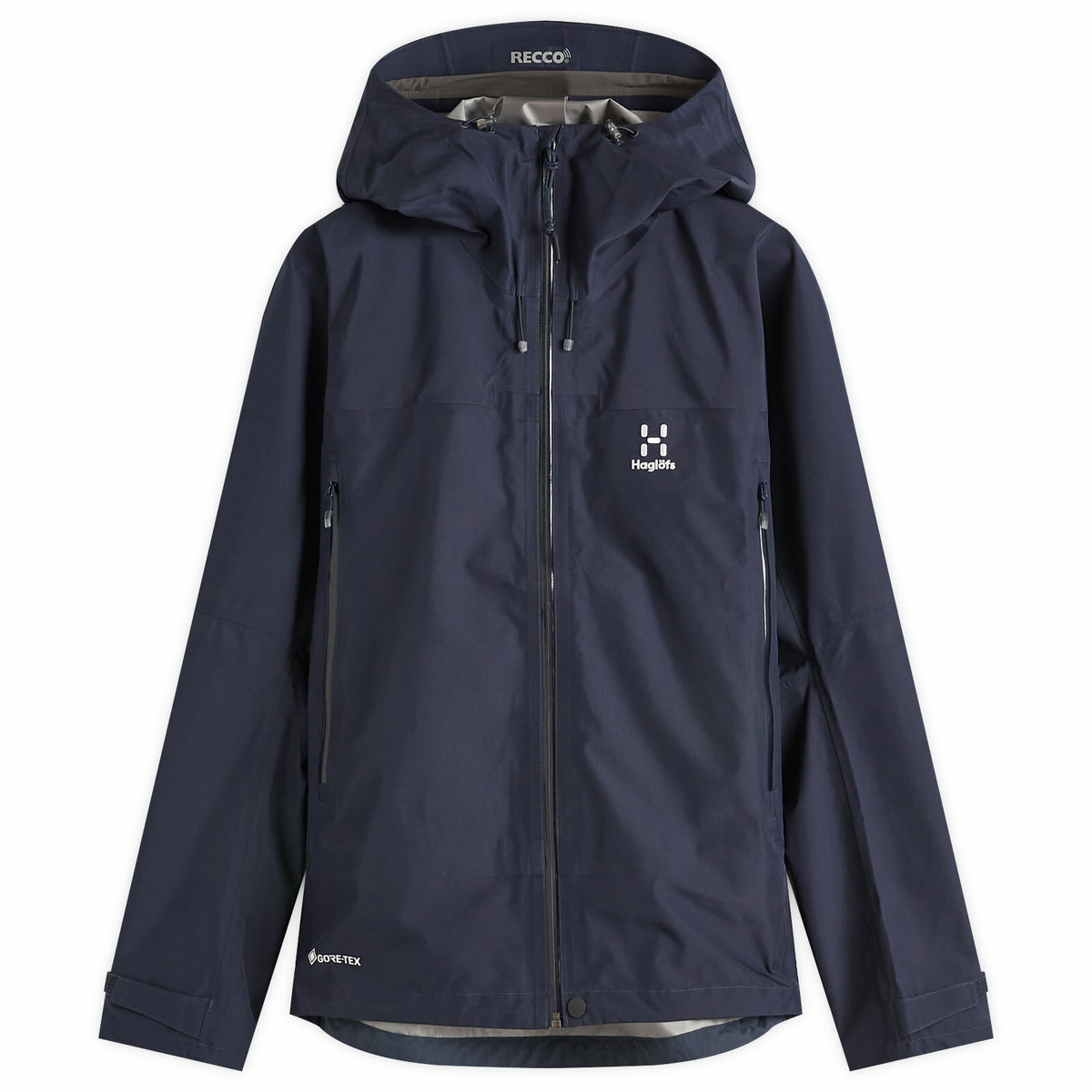 Haglofs Men's Roc Flash Gore-Tex Jacket in Steel Blue/Tarn Haglofs Men's Roc Flash Gore-Tex Jacket in Steel Blue/Tarn
