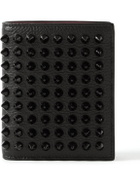 Christian Louboutin - Spiked Full-Grain Leather Billfold Wallet