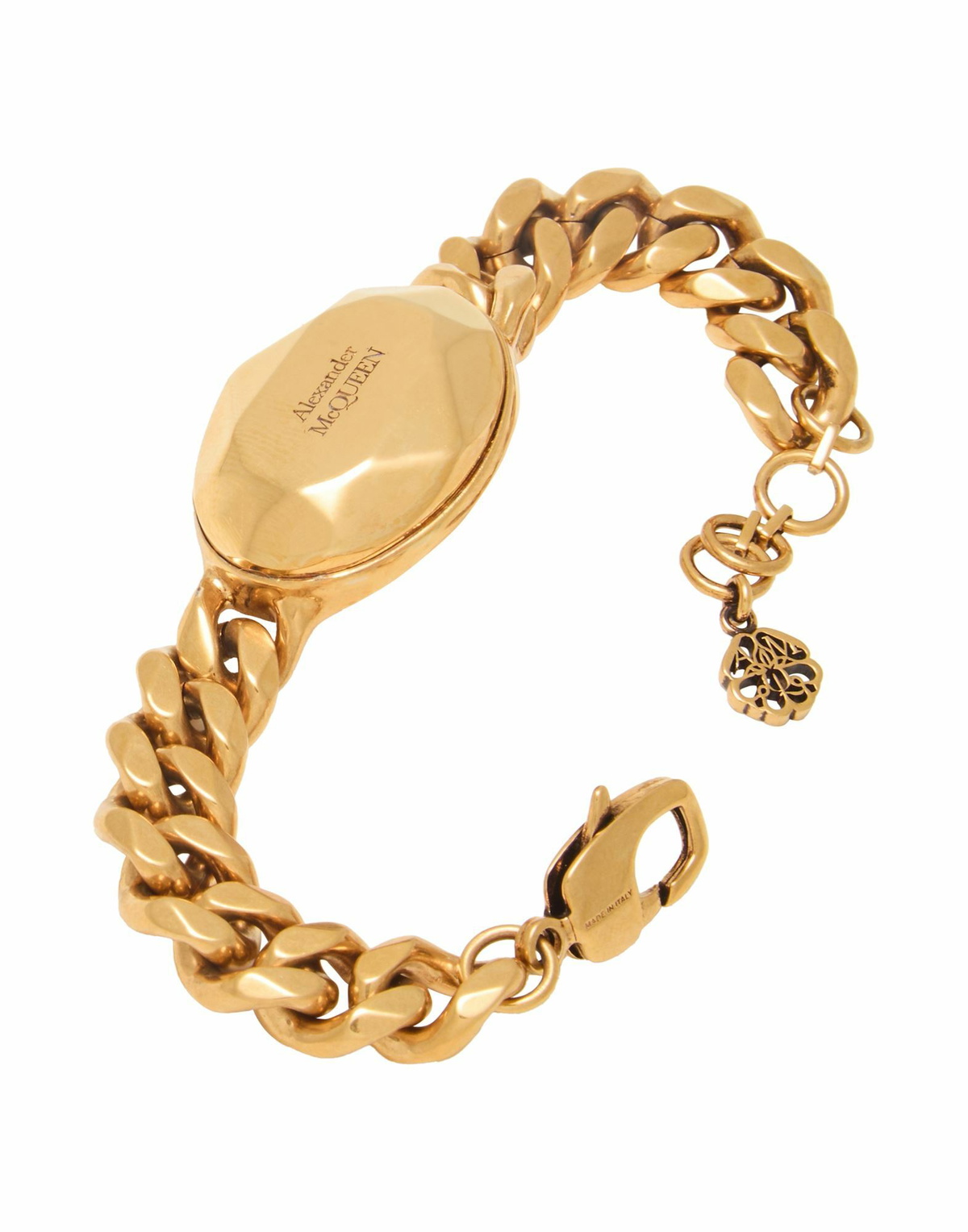 Mcqueen Womens Bracelet in Gold