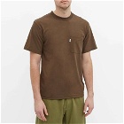 Adsum Men's Pocket T-Shirt in Brown