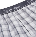 Calvin Klein Underwear - Checked Woven Pyjama Trousers - Men - Blue