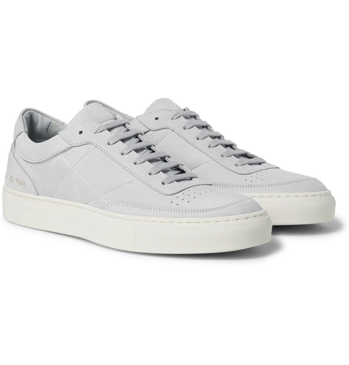 Photo: Common Projects - Resort Classic Nubuck Sneakers - Gray