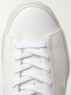 Veja - Campo Suede-Trimmed Leather Sneakers - White