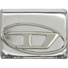 Diesel Silver 1dr Tri Fold Coin Xs Ii Wallet