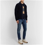 Todd Snyder - Colour-Block Knitted Sweater - Blue