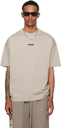 Fear of God ESSENTIALS Taupe Classic Fit T-shirt