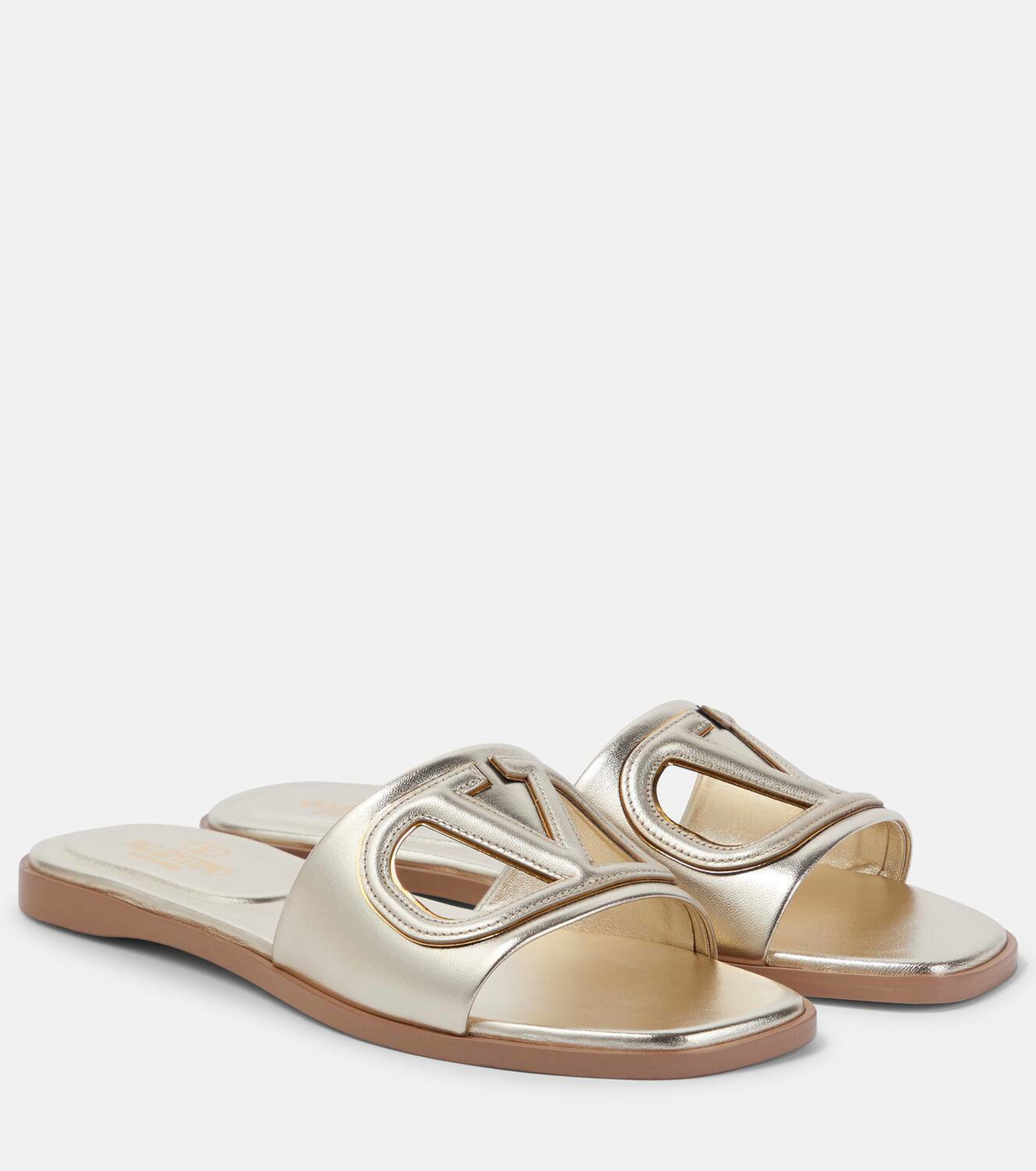 Valentino Garavani Valentino Garavani VLogo Signature leather mules main image 1