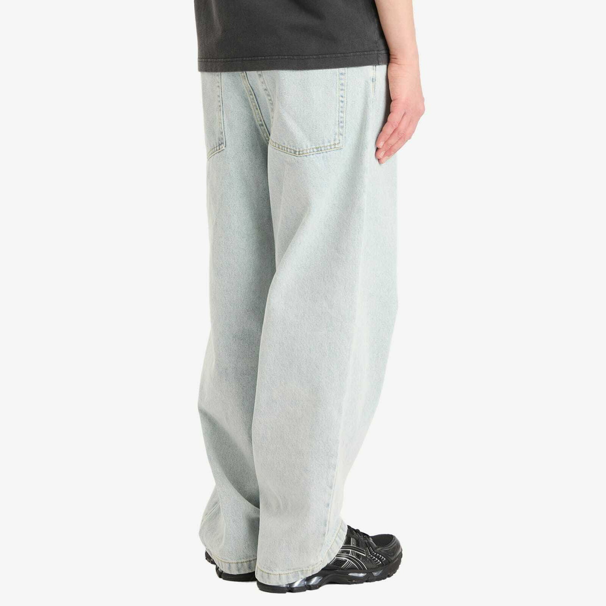 Polar Skate Co. Men's OG Logo Big Boy Jeans in Light Blue