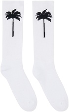 Palm Angels Off-White 'The Palm' Socks