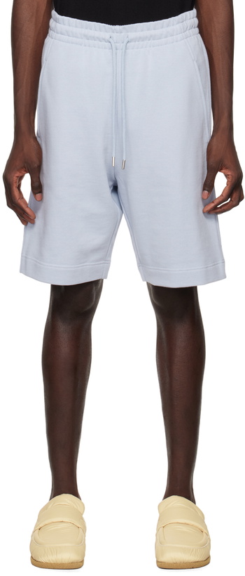 Photo: Dries Van Noten Blue Drawstring Shorts