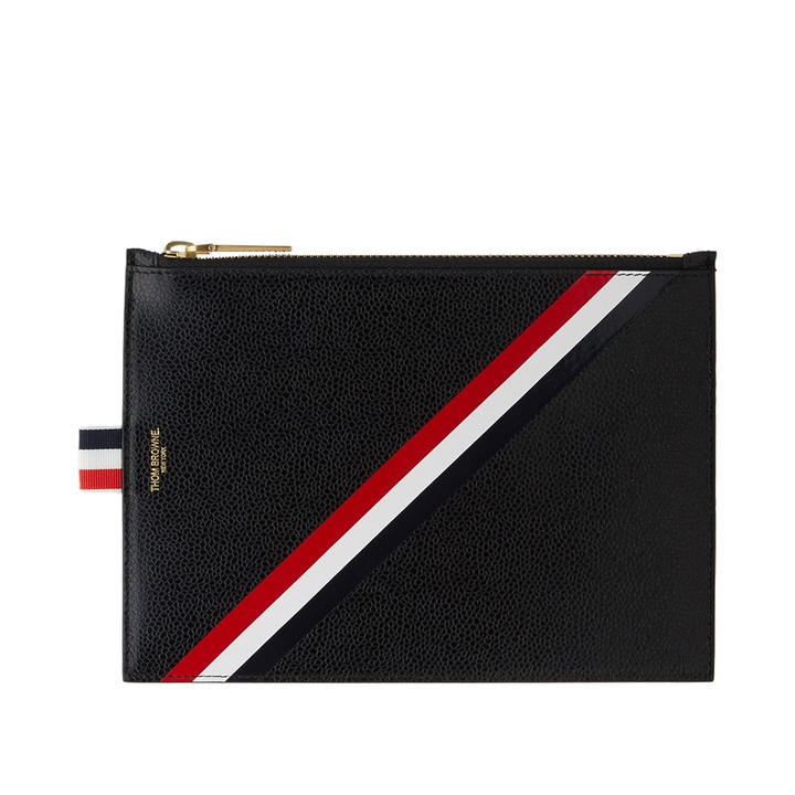 Photo: Thom Browne Diagonal Stripe Large Coin Wallet