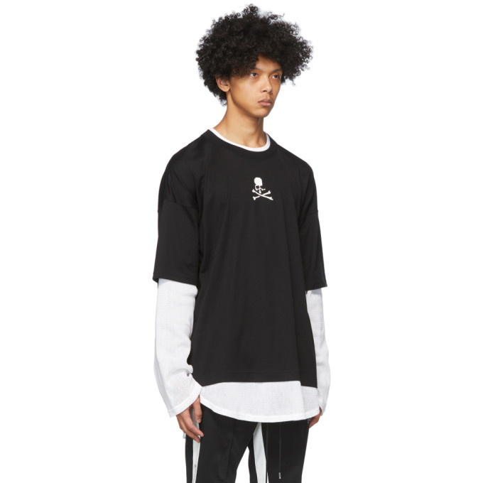 Mastermind World - Layered Long Sleeve T-shirt  HBX - Globally Curated  Fashion and Lifestyle by Hypebeast