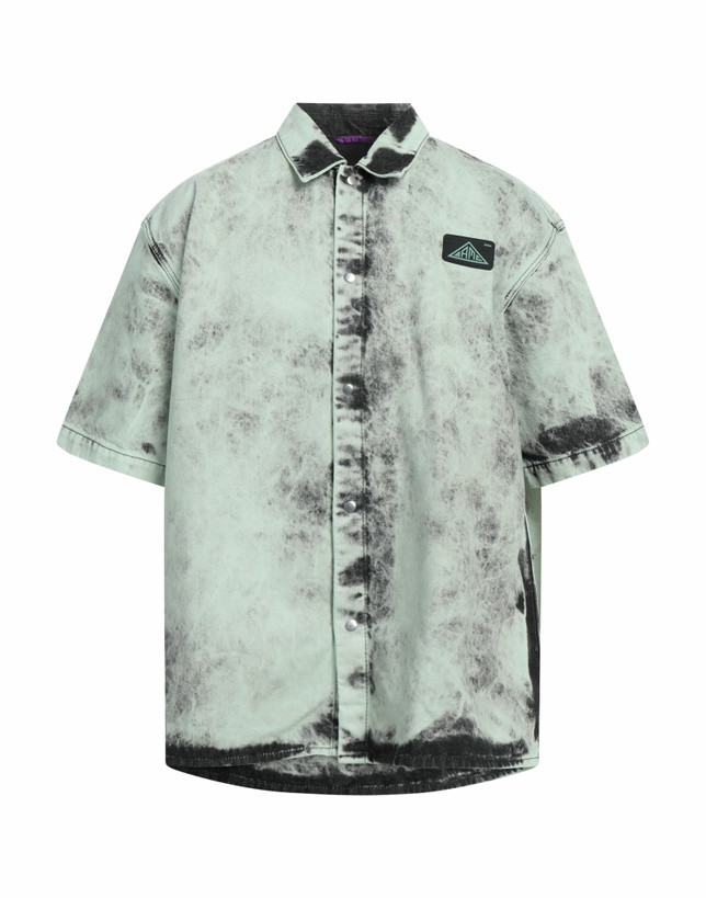 Photo: Oamc Mens Denim shirt Light in Green