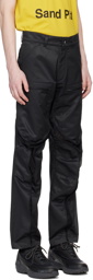 Olly Shinder Black Tri-Zip Cargo Pants