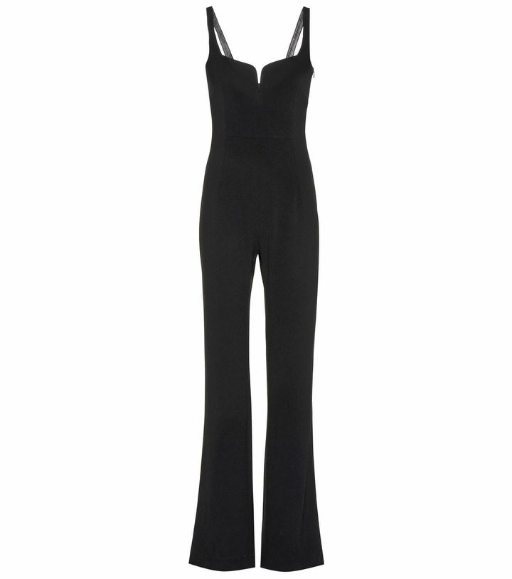 Photo: Galvan Corset crêpe jumpsuit