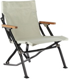 Snow Peak Off-White Luxury Low Beach Chair